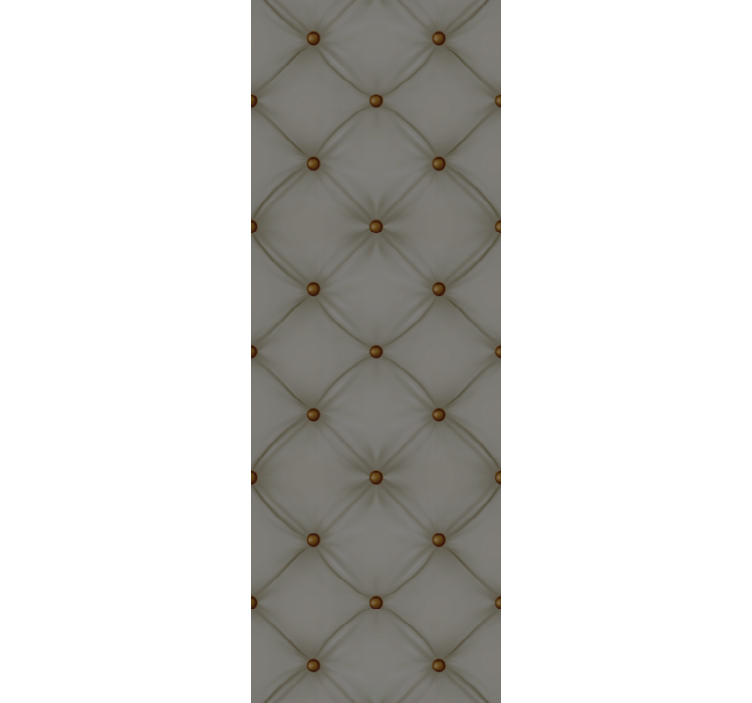 Efterligning af gråt velour diamant tapet - TenStickers