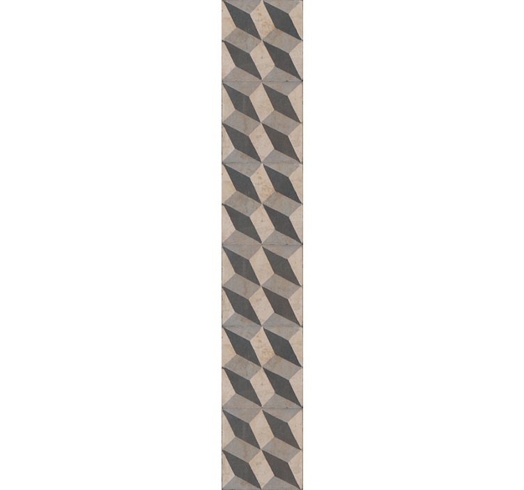 3d geometrisk motiv 3d tapet - TenStickers