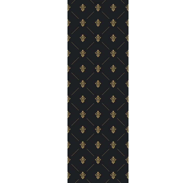 Elegante mørke fliser tapet til køkken - TenStickers