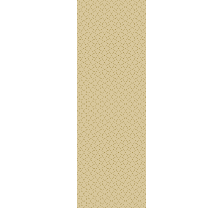 Skærende linjemønster geometrisk tapet - TenStickers