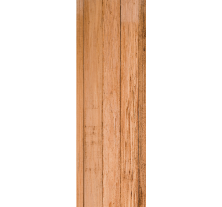 Varme planker effekt træ tapet - TenStickers