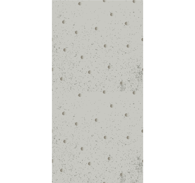 Skandinavisk grå prikmønster soveværelse tapet - TenStickers