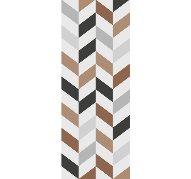 Abstrakt chevron motiv teenage tapet - TenStickers