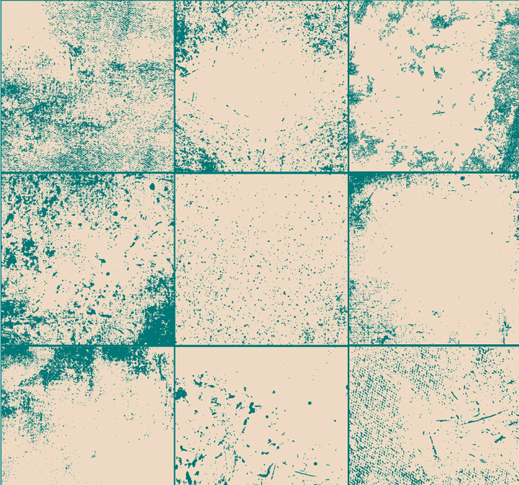 Undervands drøm abstrakt tapet - TenStickers