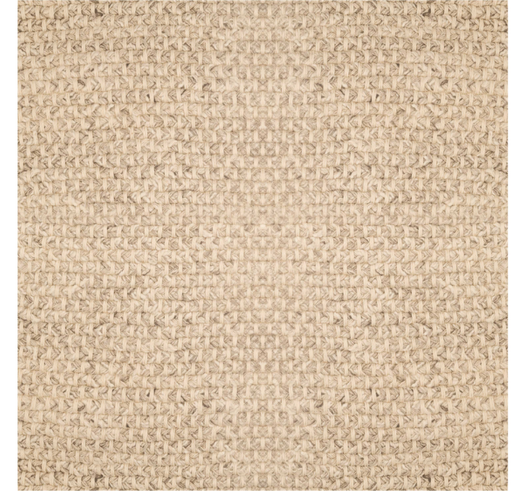 Beige stof tapet til stuen - TenStickers