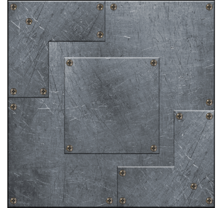 Stålplader teenage tapet - TenStickers