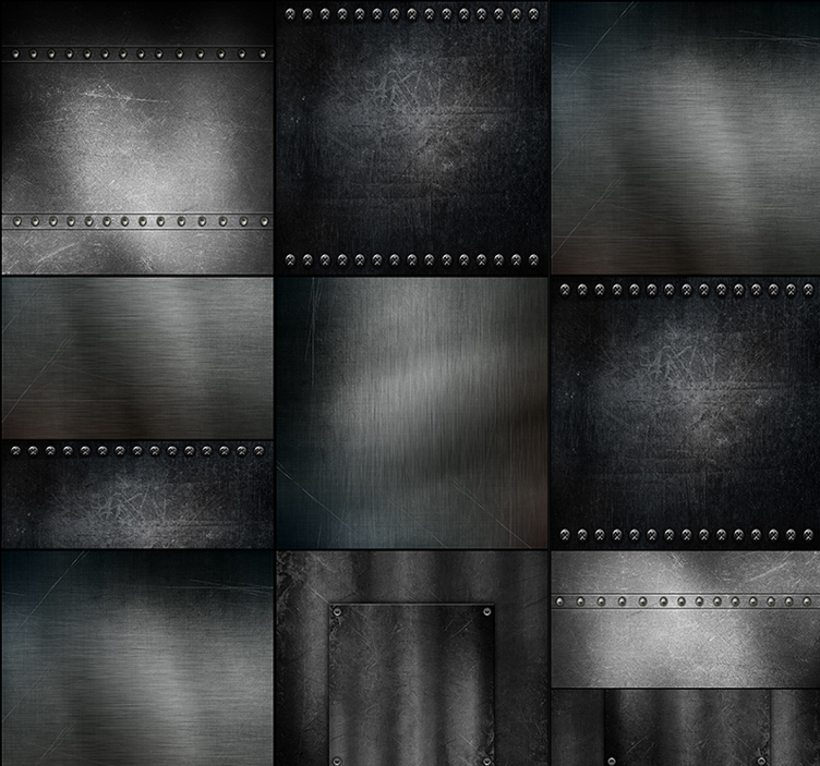 Messing drøm tekstureret tapet - TenStickers