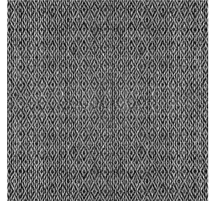 Stof effekt sort tapet - TenStickers