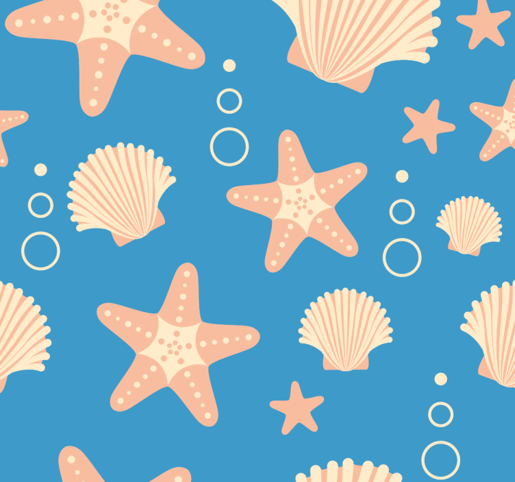 Marine motiver natur tapet - TenStickers