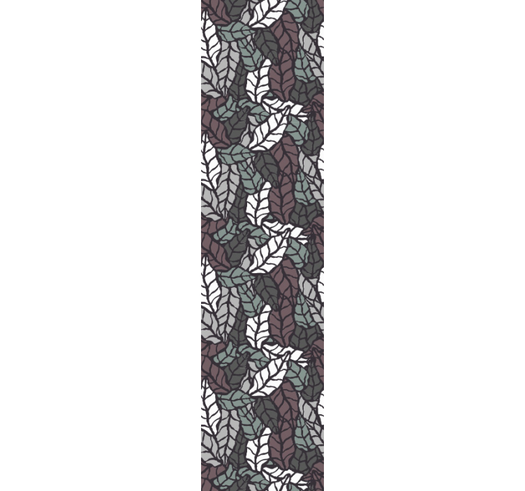 Klassisk tapet med blade af naturen - TenStickers