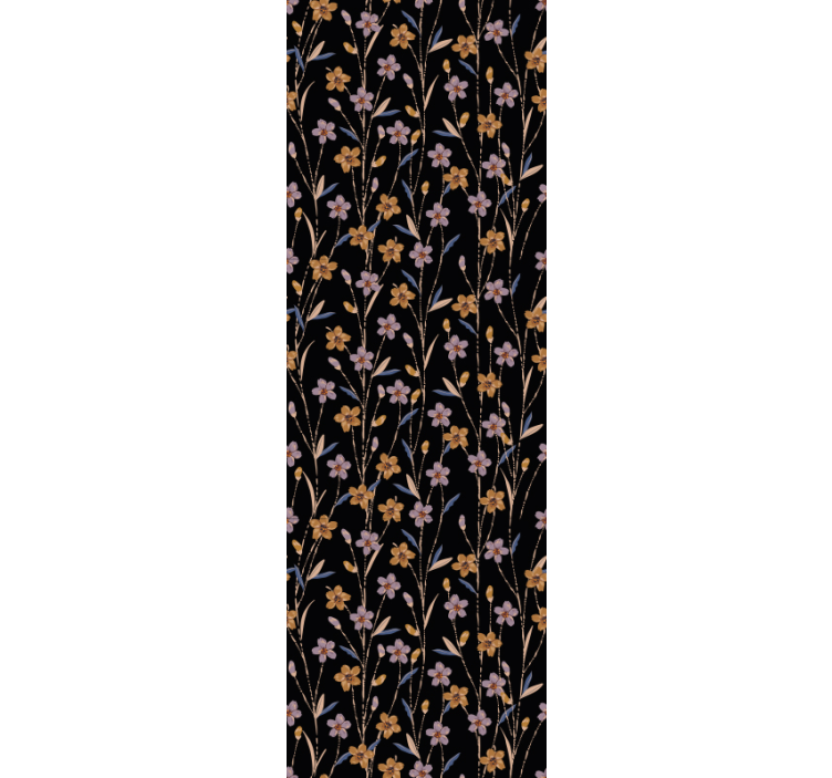 Blomst eng blomster tapet - TenStickers