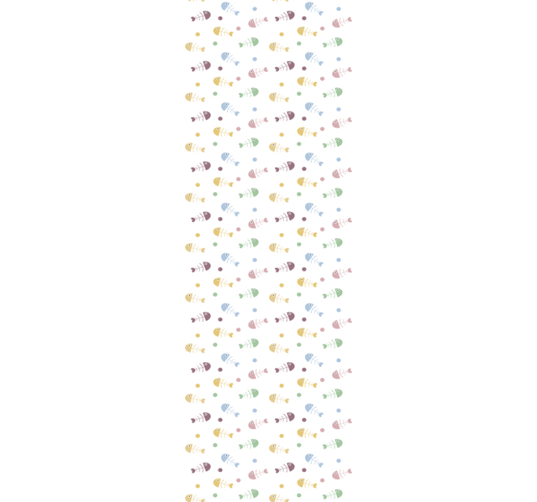 Fiskeben dyr tapet - TenStickers
