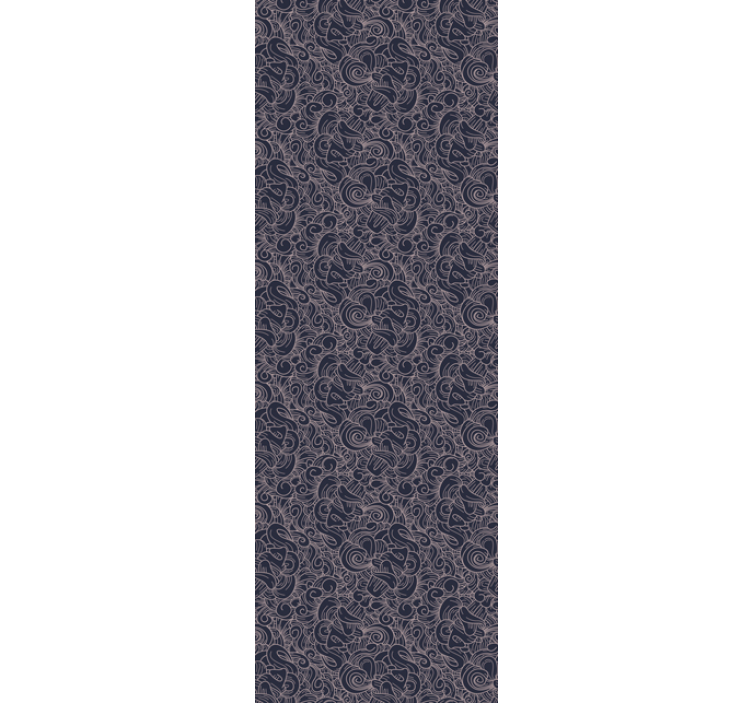 Abstrakt paisley dekorative tapet - TenStickers