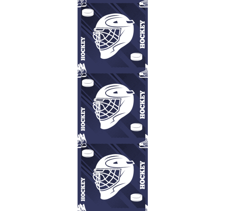 Hockey entusiaster personlig tapet - TenStickers