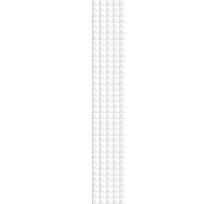 Hvid firkantet 3d tapet 3d tapet - TenStickers