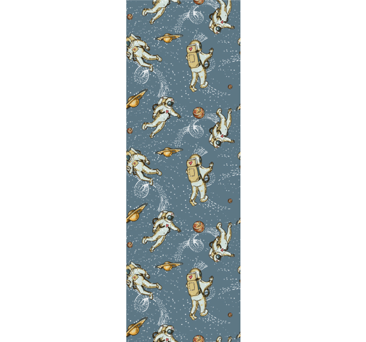 Astronaut rum børnetapet - TenStickers