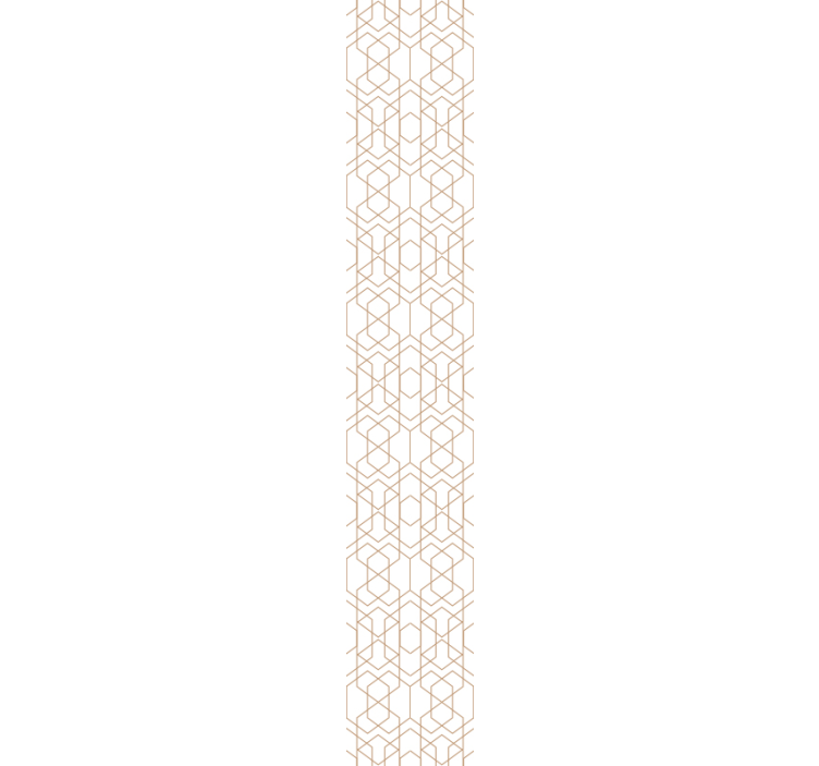 Geometrisk harmoni geometrisk tapet - TenStickers