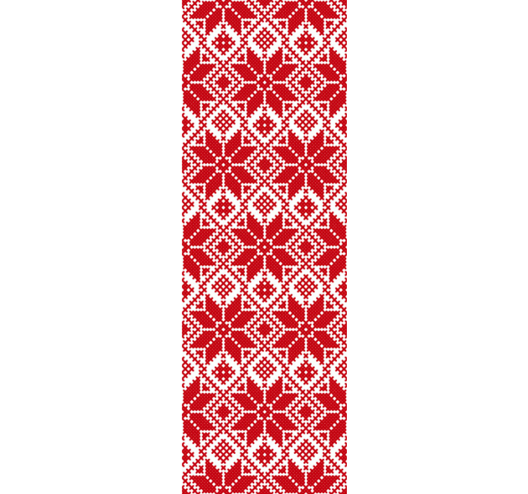 Geometrisk mønstret geometrisk tapet - TenStickers