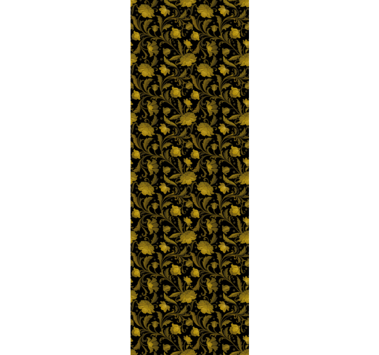 Dekorative blomster blomstret tapet - TenStickers