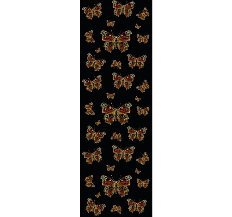 Sommerfugle samling tapet sommerfugl - TenStickers