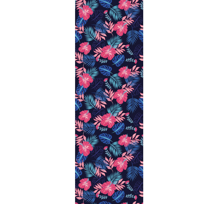 Tropiske botaniske planter natur tapet - TenStickers