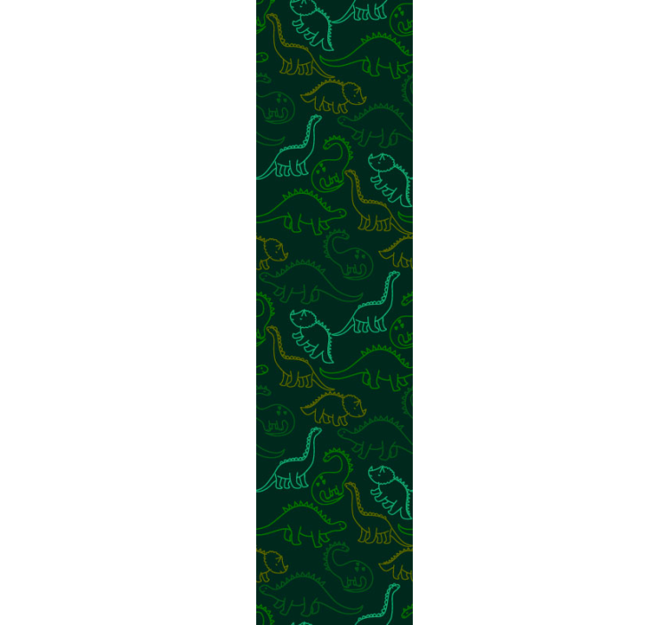 Camoufleret dinosaurer børnetapet - TenStickers