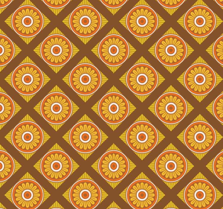 70'ers prikker lodrette striber plettet tapet - TenStickers