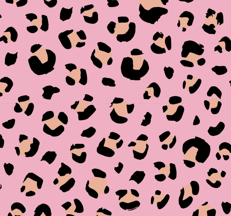 Enkelhed med leopardprint leopard tapet - TenStickers