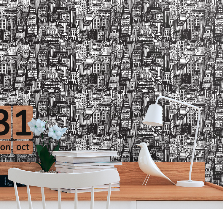 New york skyskrabere new york tapet - TenStickers