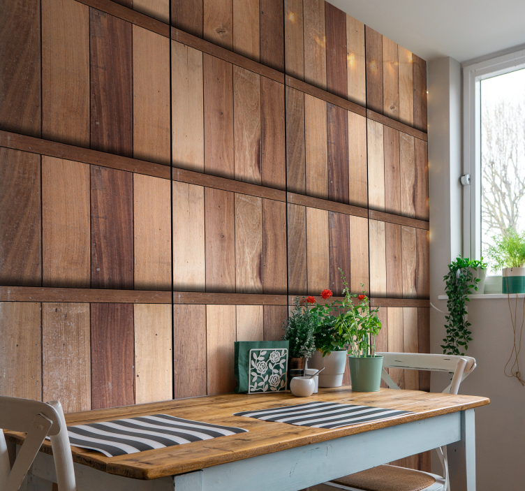 Brun afslapning tapet - TenStickers