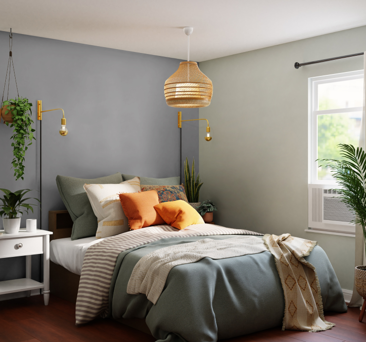 Grå grå tapet - TenStickers