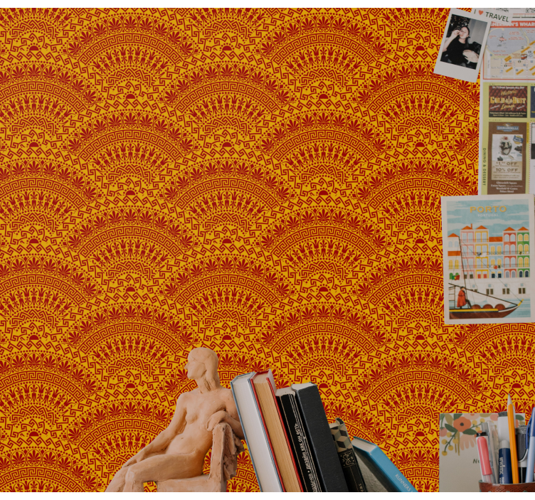 Japanske fans kunst tapet - TenStickers