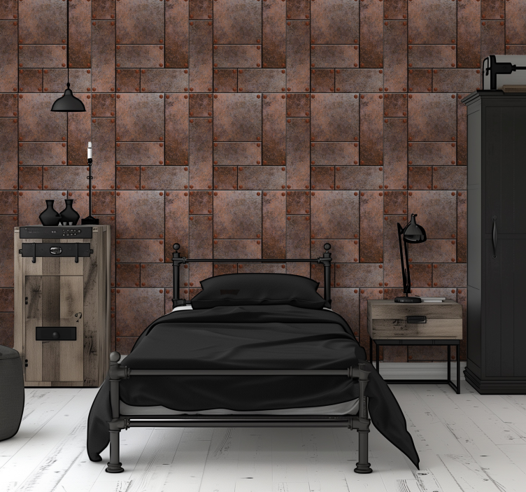 Metalplader teenage tapet - TenStickers