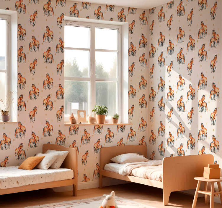 Mor og føl heste tapet - TenStickers