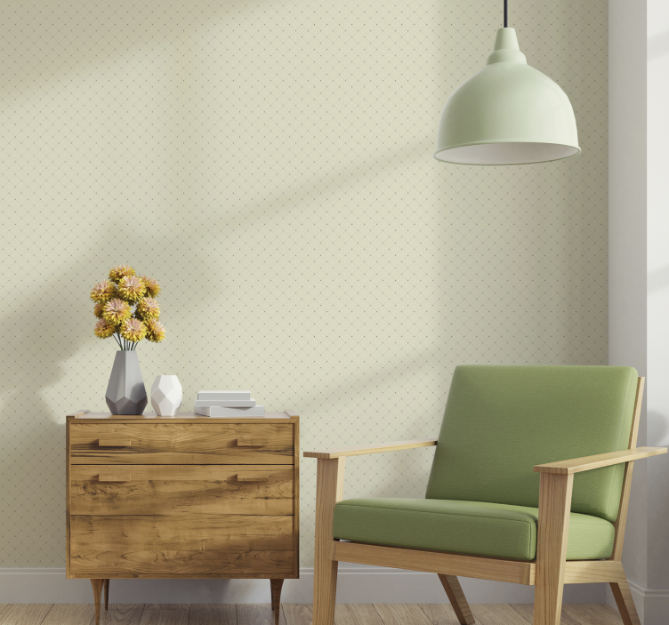 Dot diamanter cirkel mønster tapet - TenStickers