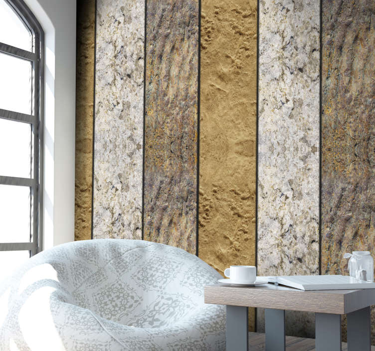 Sten hule moderne tapet - TenStickers