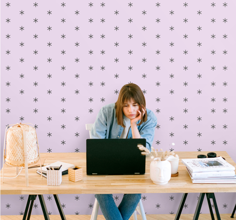 Stjerneklar væg stjerne tapet - TenStickers