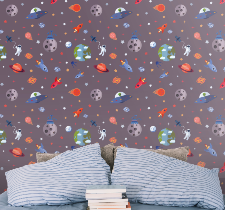 Tema for rumeventyr stjerne tapet - TenStickers