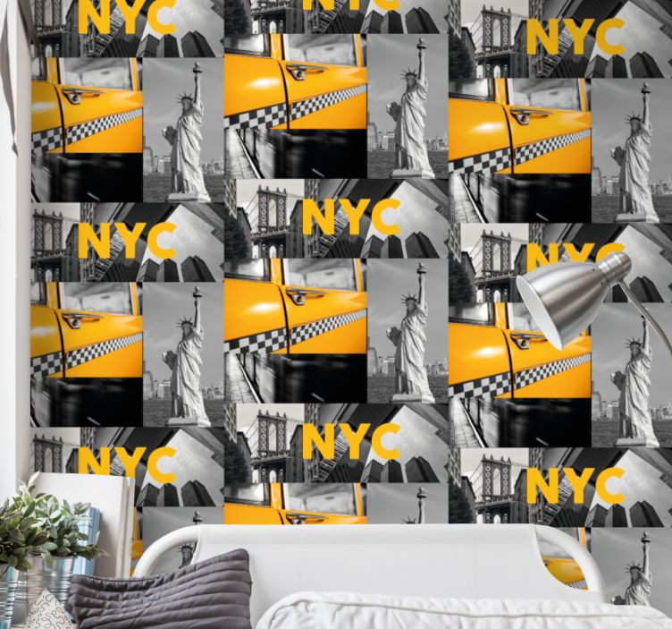 Urban collage by tapet - TenStickers