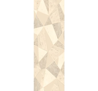 Geometrisk beige motiv marmor tapet - TenStickers