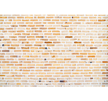 Murstenstapet let vandret mønster - TenStickers