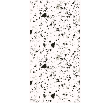 Marmor tapet med terrazzo fragmentering - TenStickers