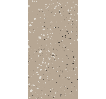 Marmor tapet med neutralt terrazzo mønster - TenStickers