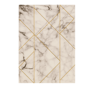 Marmor tapet i elegant gitterdesign - TenStickers