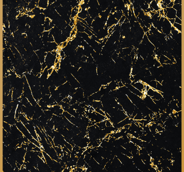Sort og guld marmor tekstur marmor effekt tapet - TenStickers
