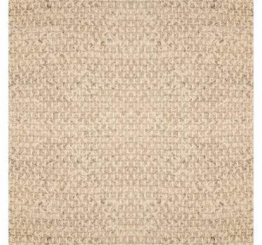 Beige stof tapet til stuen - TenStickers