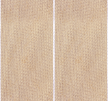 Brede striber i beige farve sengegavl tapet - TenStickers