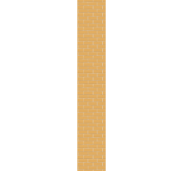 Murstensmønster murstenstapet - TenStickers
