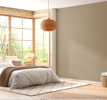 Beige tapet beige - TenStickers