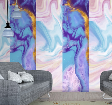 Diamant effekt marmor effekt tapet - TenStickers